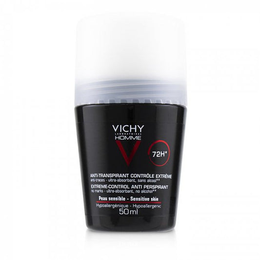 Vichy Homme Extreme Control 72h Roll-On 50ml