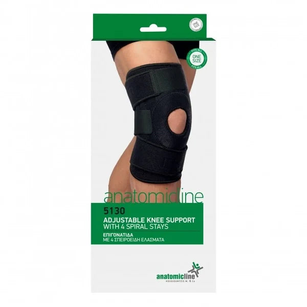 Anatomic Line Ελαστική Επιγονατίδα Neoprene με Οπή 1τμχ